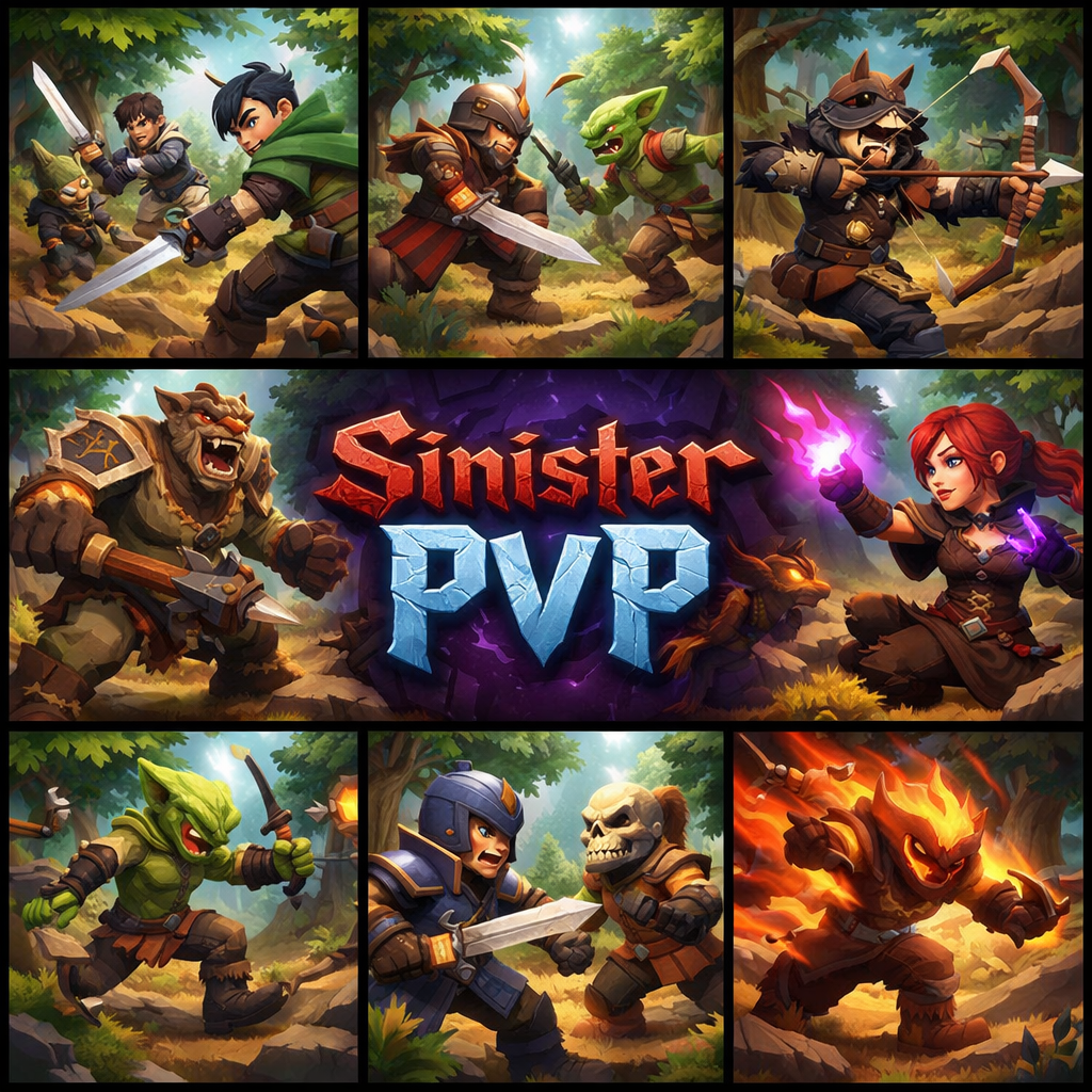 ◙ SINISTER PVP ◙ TEXTURE PACK | RPG | MMO thumbnail